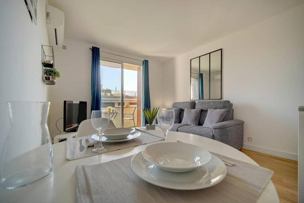 Le Palm - 100M Plage - Croisette - Verriere Cote D'Azur Apartment Cannes Exterior foto